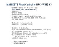Полетный контроллер Matek H743-WING V3