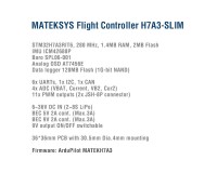 Польотний контролер Matek H7A3-SLIM