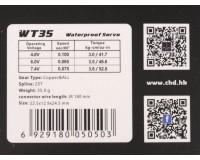 Сервопривод Power-HD WT35 35г / 3.8кг / 0.07сек (HV, Waterproof)