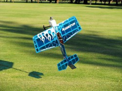Самолет Precision Aerobatics Addiction 1000мм 3D KIT синий