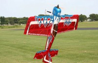 Самолёт Precision Aerobatics Addiction XL 1500мм KIT (красный)