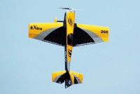 Літак Precision Aerobatics Extra 260 1219мм 3D KIT жовтий