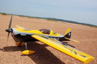 Самолет Precision Aerobatics Extra 260 1219мм 3D KIT желтый