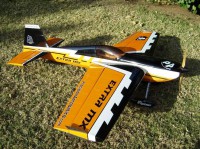Самолёт Precision Aerobatics Extra MX 1472мм KIT (желтый)
