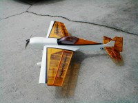 Літак Precision Aerobatics Katana Mini 1020мм 3D KIT жовтий