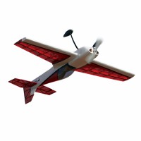 Самолет Precision Aerobatics Katana Mini 1020мм 3D KIT красный