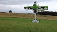 Самолёт Precision Aerobatics Katana MX 1448мм KIT (зеленый)