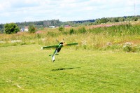 Самолёт Precision Aerobatics Katana MX 1448мм KIT (зеленый)