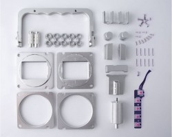 Комплект деталей RadioMaster TX16S CNC Upgrade Parts Set (Silver)