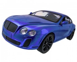 Машинка Meizhi Bentley Coupe 1:14 лиценз. синій