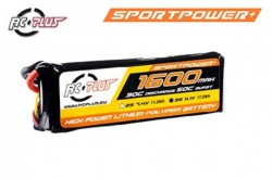 Аккумулятор RC Plus SPORTSLINE Li-Po 11.1V 1600 mAh 3S1P 30C T-plug Soft Case