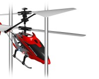 Вертоліт Syma S107H зі світлом, барометром та гіроскопом, 22 см (червоний)