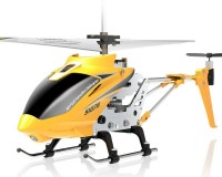 Вертоліт Syma S107H зі світлом, барометром та гіроскопом, 22 см (жовтий)