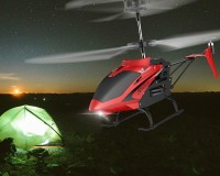 Вертоліт Syma S5H зі світлом, барометром та гіроскопом, 23 см (червоний)