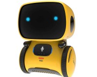 Робот AT-Robot з голосовим керуванням (жовтий)
