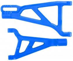 RPM рычаги передние левые нижний и верхний  для Traxxas Revo, E-Revo (синий (RPM80225)