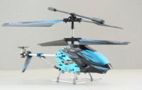 Вертолёт WL Toys S929 с автопилотом 3-к микро и/к (синий)