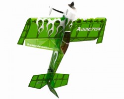 Літак Precision Aerobatics Addiction 1000мм 3D KIT зелений