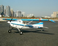 Самолет TOP-RC Cessna C185 PNP 1500 мм (синий) с поплавками