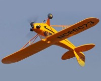 Самолет TOP-RC Piper J3 1400 мм RTF (желтый)
