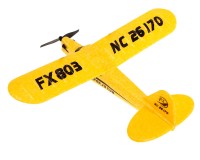 Самолет Xueren FX-803 Piper J3 EPP 2.4G 2ch 340мм (желтый)