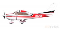 Самолет FMS Cessna 182 RTF Red 2.4GHz (1030mm) (FMS052 Red)
