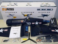 Самолет FMS Chance Vought F4U Corsair PNP V3 (1430mm) (FMS024)