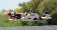 Радиоуправляемый самолет FMS Curtiss P-40 Warhawk PNP Camo (1400mm) (FMS013 Camo)
