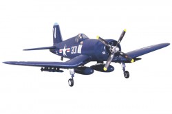 Самолет FMS Mini Chance Vought F4U Corsair 2.4GHz RTF New V2 (800mm) (FMS022)