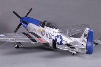 Радиоуправляемая модель самолета FMS P-51D Mustang (FMS008 Petie 2nd)