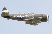 Самолет FMS Republic P-47 Thunderbolt PNP Зелений (1400 мм) (FMS019-1 Зелений)