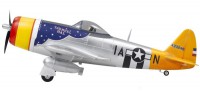 Самолет FMS Republic P-47 Thunderbolt PNP Silver (1400mm) (FMS019-1 Silver)