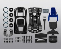 Набір для складання автомобіля Revell Junior Kit Тачки-3 Jackson Storm 1:20 (RV00861)