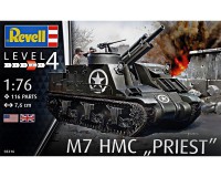 Збірна модель самохідної гаубиці Revell M7 HMC Priest 1:76 (RV03216)