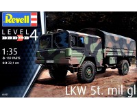 Збірна модель повнопривідного вантажівки Revell LKW 5t. mil gl 1:35 (RV03257)