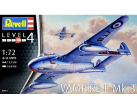 Збірна модель винищувача Revell Vampire F Mk.3 1:72 (RV03934)