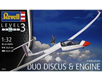 Сборная модель двухместного планера Revell Gliderplane Duo Discus & Engine 1:32 (RV03961)