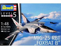 Сборная модель самолета-разведчика Revell MiG-25 RBT Foxbat B 1:48 (RV03931)