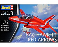 Збірна модель штурмовика Revell BAe Hawk T.1 Red Arrows 1:72 (RV04921)