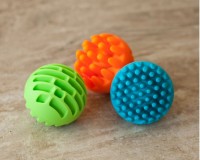 Сенсорные звенящие мячи Fat Brain Toys Sensory Rollers (FA161-1)