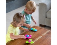 Сенсорная игрушка-прорезыватель Fat Brain Toys Whirly Squigz Спиннеры на присосках (FA210-1)