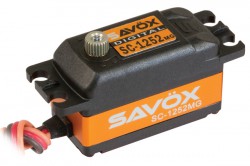 Цифровий сервопривід Savox 4,5-7кг / см 4,8-6В 0,07сек 44,5г (SC-1252MG)