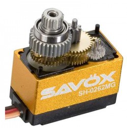 Сервопривод цифровий Savox 0,8-1,2 кг / см 4,8-6 В 0,08-0,06 сек / 60 ° 13,6 г (SH-0262MG)