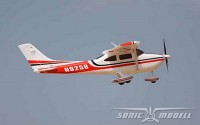 Самолет Sonic Modell Cessna182 V2 RTF 1410 мм 2,4 ГГц