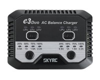 Зарядний пристрій SkyRC E3 duo 2,2A / 20Wx2 для LiPo / LiFe / LiHV 2-3S