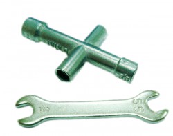 Ключ Small 4 way wrench+ Spanner (KL0109)