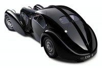 Коллекционная модель автомобиля СMC Bugatti Type 57 SC Atlantic 1/18 Black (M-085)