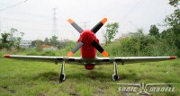 Самолет Sonic Modell P-51 копия электро бесколлекторный 1200мм 2.4ГГц RTF