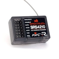 Пульт управління Spektrum DX4S 4 канали з приймачами SRS4210 і SR410 DSMR AVC 2,4 ГГц (SPM4010W)