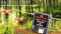 Приймач Spektrum Quad Race 20 каналів DSM2 / DSMX Diversity